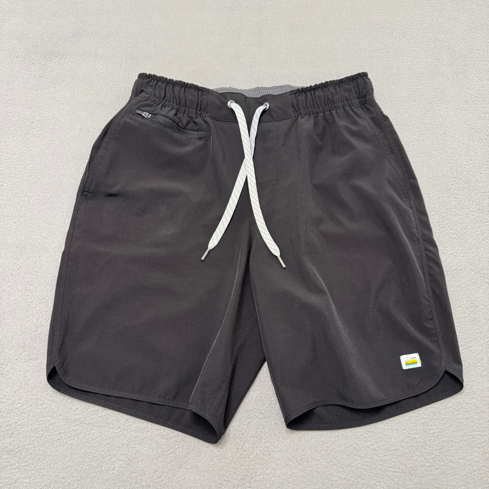 Vuori Kore Shorts Men S Black Performance Athletic Gym Training Activewear 7"
